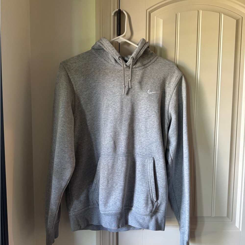 Nike Heather Gray Pullover Hoodie